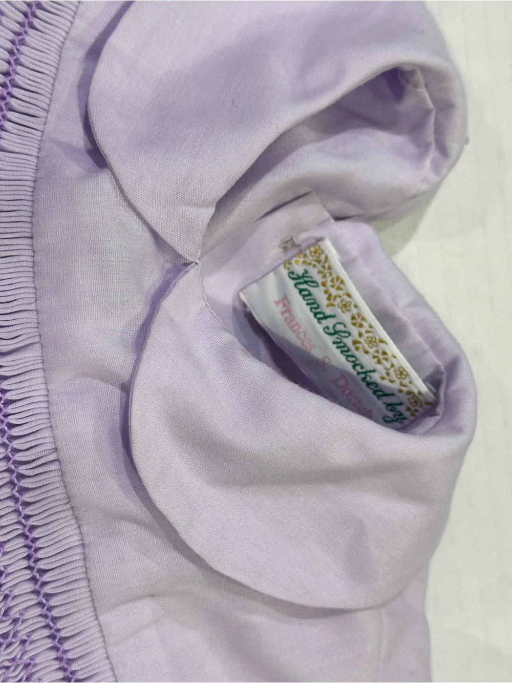 Lilac hand Smocked Baby Dress - Kids Dresses
